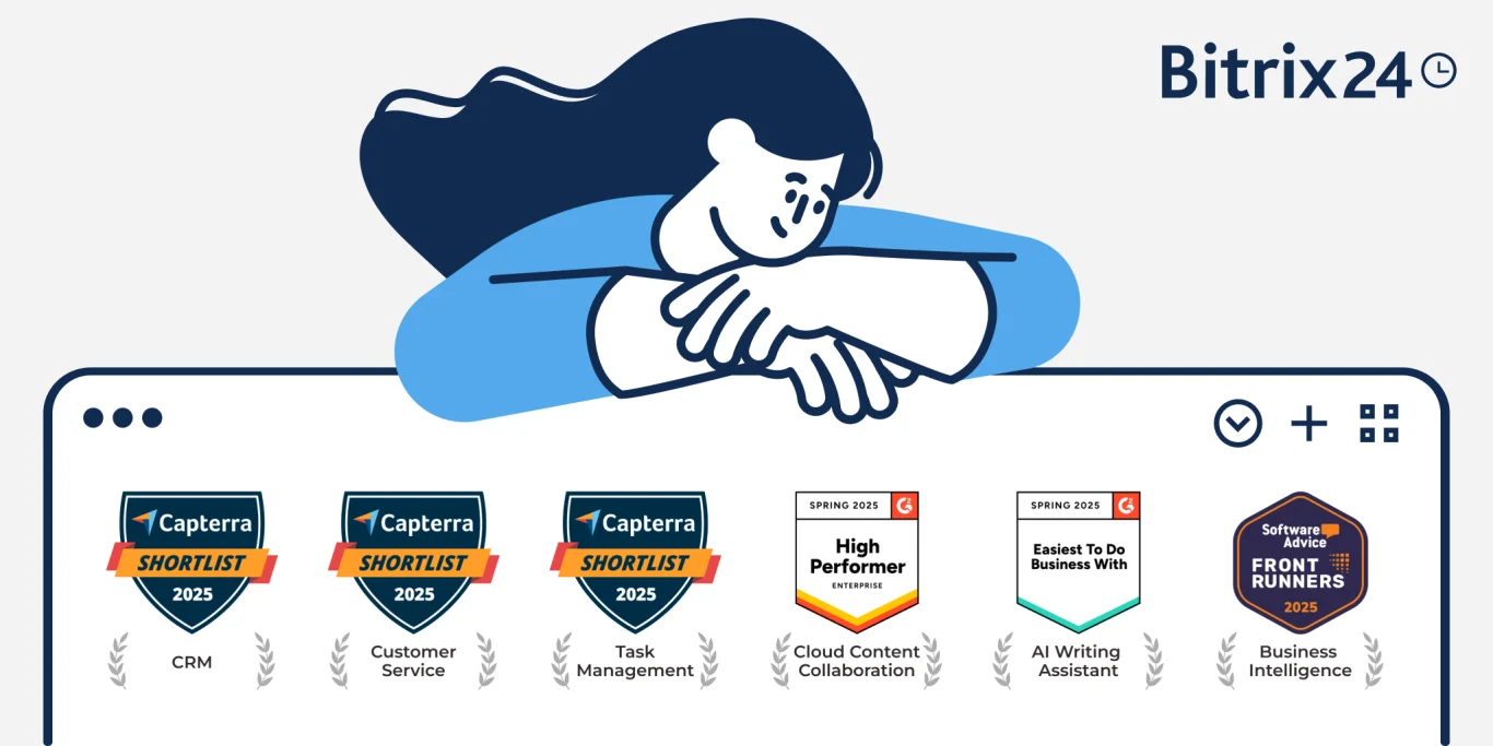 Bitrix24’s quality is recognized by the industry!